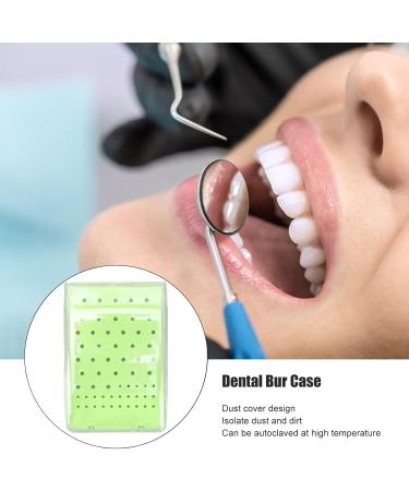 Professional Portable Dental Drill Holder - 60-Hole Autoclavable Suitcase for Hospitals - Green - International Shipping - Buy Online on SooperMarket.com