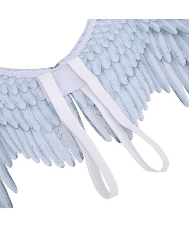 SUNGOOYUE Large Wing Prop Non Woven Fabric Children's Angel Wings - Halloween Party Costume Accessories (White DS18002A) - Buy Online on SooperMarket.com