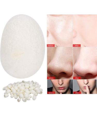 Pack of 100 Facial Care Silk Moth Blackhead Removal Peeling Balls with Fibroin for Cleaning - Buy Online on SooperMarket.com