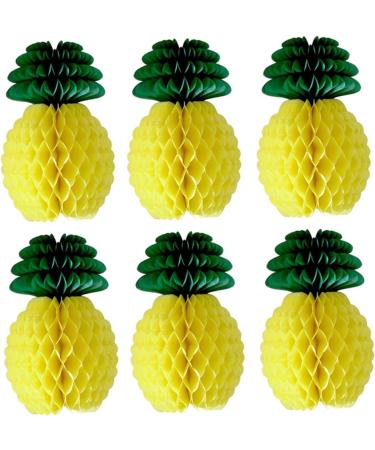 ABOOFAN Pineapple Decor 15 Pcs Plant Decor Honeycomb Party Favors Party Decor Honeycomb Pineapple Party Supplies Paper Pineapple Party Supplies - Buy Online on SooperMarket.com