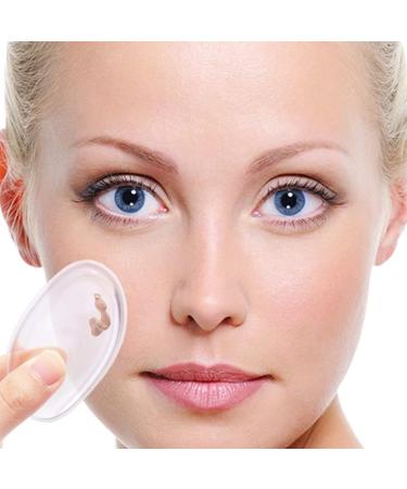 Makeup Sponge Silicone Makeup Puff Leaf Shape Beauty Sponge Blender Silicone Clear Gel Makeup Puff for Refined Cream Random Color - Buy Online on SooperMarket.com