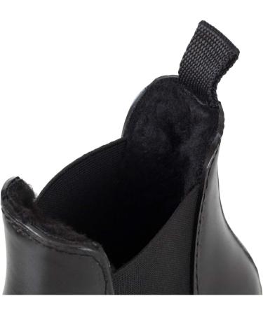 Lazura Jodhpur Winter Equestrian Boetettes - Ankle Boots for Children Men & Women | Plush Lined Black Chelsea Boots | Size 41 Synthetic Leather - Buy Online on SooperMarket.com