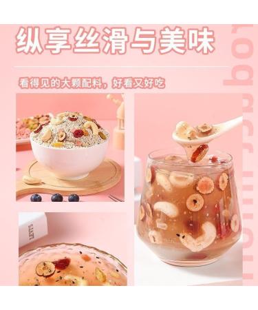 500g x 1can Tremella Soup Sweet Scented osmanthus Instant Lotus Root Starch Soup Fruits Breakfast Porridge nut and Lotus Root Powder Chia Seed Nut Lotus Powder 1 Count (Pack of 1) - Buy Online on SooperMarket.com