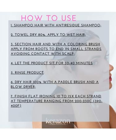 KERAZON Intensive Brazilian Hair Botox Treatment | Thermal Activated Mask for Stronger Volume & Frizz Control | Formaldehyde-Free - Buy Online on SooperMarket.com