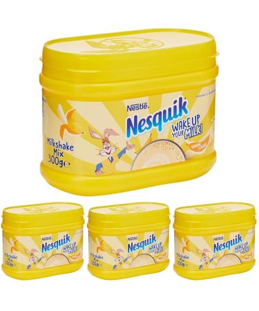 Nesquik Banana Milkshake Mix 300g (Pack of 4)