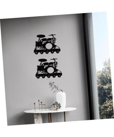 Zerodeko Hook up Towels Wooden Hangers Key Keychain Hooks for Hats Wooden Hooks Rack Metal House - Buy Online on SooperMarket.com