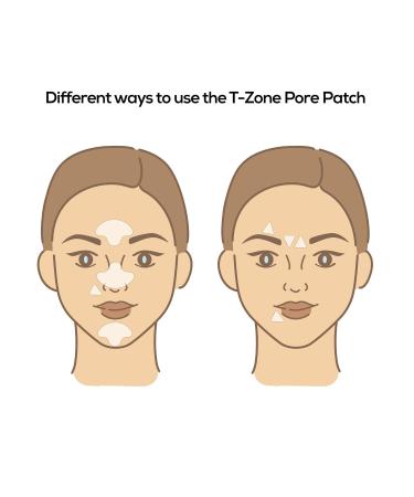 Hanhoo T-Zone Pore Patch Set | Hydrocolloid Nose & Forehead Patches for Blackheads | Vegan & Cruelty-Free | 8 Count - Buy Online on SooperMarket.com