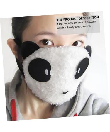 Gatuida Bandanas 6 Pack - Warm Panda Face Cover for Adults | Cotton Disposable Winter Mask & Sleep Mask | Neck Protection (White 3 Pieces) - Buy Online on SooperMarket.com