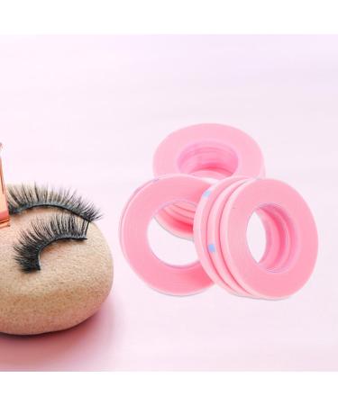 Healeved 10 Rolls Adhesive Eyelash Tape - Eyelash Extension Supplies | Breathable PE Lash Tape & Eyelid Lift Strips in Pink | International Shipping Available - Buy Online on SooperMarket.com
