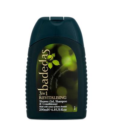 Badedas Revitalising Shower Shampoo and Conditioner with Extract of Horse Chestnut 200ml/6.8oz by Badedas