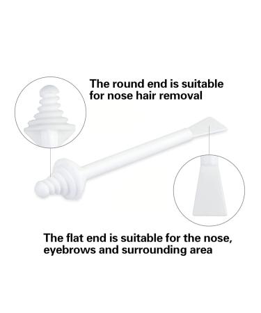 20 Nasal Hair Remover Wax Sticks for Men | Remove Nose & Ear Hair Easily | High-Quality Nose Wax Applicator - Buy Online on SooperMarket.com