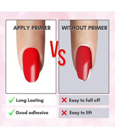 Makartt Nail Dehydrator and Primer Set - Professional Nail Prep for Long-lasting Acrylic Nails, UV Gel Polish - 0.5 Fl Oz (Pack of 2) - Buy Online on SooperMarket.com