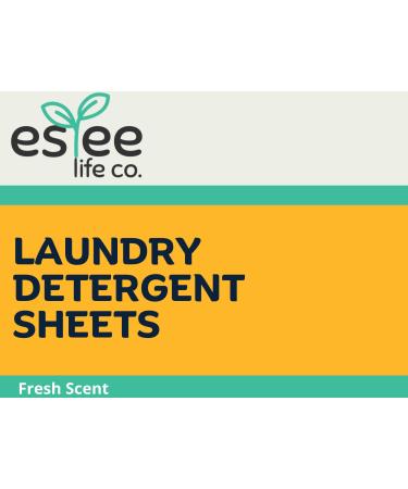 Laundry Detergent Sheets Fresh Scent 30 Sheets