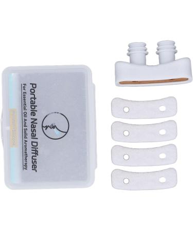 Essential Oil Nasal Inhaler Wide Application Records and Silicone Safe Aromatherapy Nasal Inhaler Compact Easy to Use Reusable Multifunctional for Office - Buy Online on SooperMarket.com