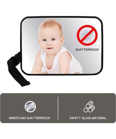 Baby Car Seat Mirror - Rear View Baby Mirror for Safe Drive | Newborn Essentials - Buy Online on SooperMarket.com