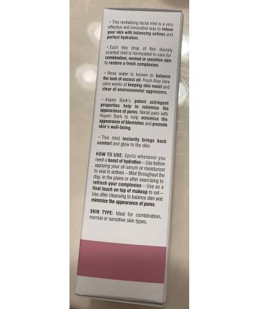 Odacit Face Serum & Anti-Aging Rose + Neroli Mist Hydrating Facial Spray for Balanced Skin | 1.69 fl. oz - Buy Online on SooperMarket.com