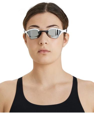 Shop Arena Unisex Cobra Ultra Swipe Goggle - Silver-Black | One Size | Fast International Shipping - Buy Online on SooperMarket.com