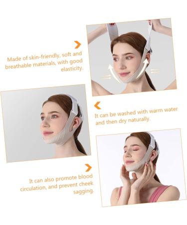 minkissy 1pc Thin Belt Facial Slimming V Lift Belt Chin Slimming Strap V Line Belt Strap Belt Beauty Silica Gel Cheek Woman The - Buy Online on SooperMarket.com