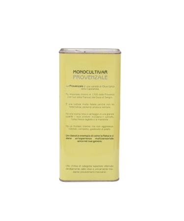 Le Fascine 100% Italian Pugliese Extra Virgin Olive Oil - Premium 5L Can | Authentic Provencal Olives - Buy Online on SooperMarket.com