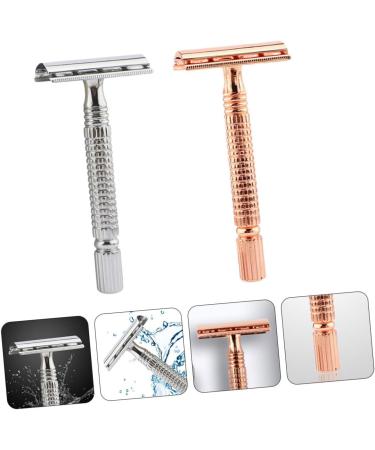Angoily 6 Pcs Shaver Tool Set - Zinc Alloy Man's Metal Head - Premium Quality for Smooth Shaving | International Shipping Available - Buy Online on SooperMarket.com