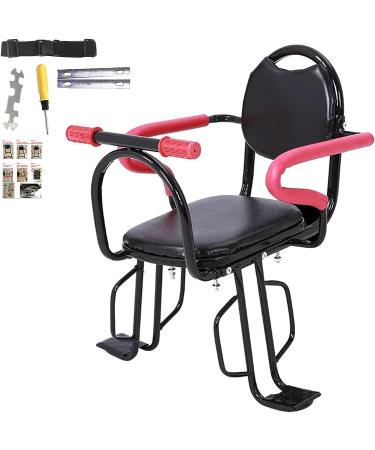 TWSOUL Child Bike Seat - Rear Mounted with Non-Slip Armrests/Pedals, Seat Belt - Holds Up to 100lbs - Buy Online on SooperMarket.com
