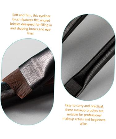 FOMIYES 6 Sets multi function eyebrow brush Miss cosmetic brush Blanket newborn wool blanket newborn eyebrow brush ultra fine eyeliner brush eyes flat - Buy Online on SooperMarket.com