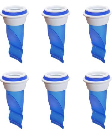 6 Pack Shower Floor Drain Cores Backflow Preventer Ways Valves Adjustable Silicone Sink Floor Drain Trap for Pipes Shower Floor Drain - Buy Online on SooperMarket.com