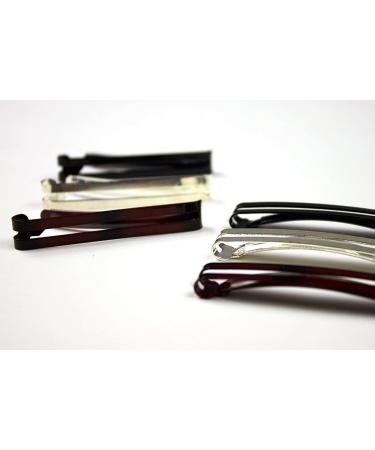 Scunci No-Slip Grip Stay Tight Barrettes, Assorted Colors, 6-Count (3-Pack) - Buy Online on SooperMarket.com