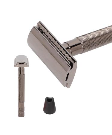 Double Edge Safety Razor Set with Stand | Reusable Manual Shaving Trimmer for a Smooth Shave | International Shipping Available - Buy Online on SooperMarket.com
