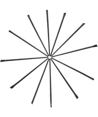 Baluue 24 Pcs Eyeliner Brush Eye Shadow Brush Eye Pencil Brush Eye Makeup Tool Makeup Eyeshadow Black - Buy Online on SooperMarket.com
