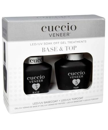 Cuccio Veneer Base & Top Gel Kit, 2 Piece Set