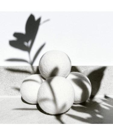 Finemination Collection Dryer Balls - 6 Eco-Friendly Bio Merino Wool Tumble Dryer Balls - Large Size Mulesing-Free Soothing Laundry Air - International Shipping Available - Buy Online on SooperMarket.com