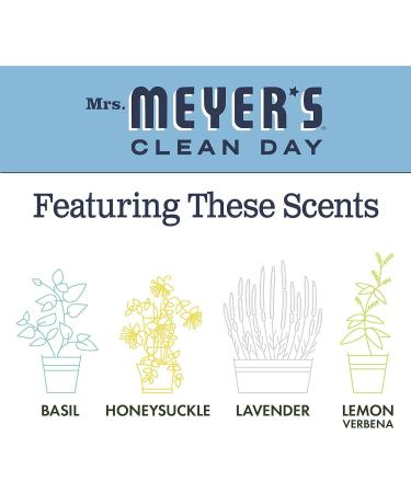 Mrs. Meyer's Liquid Dish Soap Bluebell - 16 FL OZ | Natural & Eco-Friendly Dish Cleaner | International Shipping Available - Buy Online on SooperMarket.com
