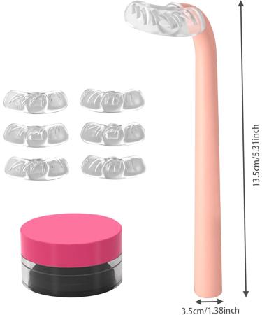 Lower Eyelash Stamp 6Pcs Silicone Bottom Lash Stamp with 1 Mascara Cream & 1 Stamp Natural Lash Extension Kit for Make up Beginners(A) Style 2 - Buy Online on SooperMarket.com