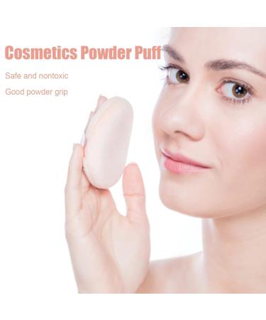 Soft Texture Washable Powder Puff - 5pcs Face Makeup Puff in Orange | International Shipping Available - Buy Online on SooperMarket.com