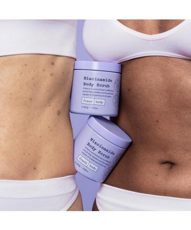 Frank Body Niacinamide Body Scrub - Vegan Exfoliator for Breakouts & Dry Skin | Superfood Berry & Green Tea | 8.82 oz - Buy Online on SooperMarket.com