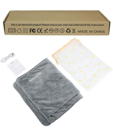Buy Puzzlegame Heated Foot Warmers | Soft Heating Pad for Winter - Perfect for Work Travel & Sleep - Buy Online on SooperMarket.com