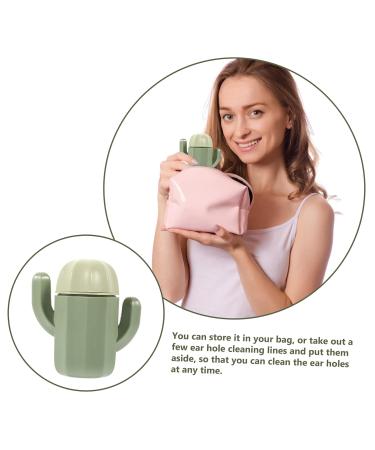 Professional Ear Piercing Cleaning Line - Disposable Ear Cleaner for Ear Hole Cleaning - Portable and Thin Cotton Thread - Nursing Supplies - 7.5x6.6cm - Buy Online on SooperMarket.com