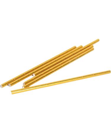 AIDIRui Gold Foil Paper Straws Biodegradable Disposable Party Drinking Straws Pack of 100 Holiday Celebrations - Buy Online on SooperMarket.com