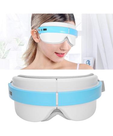 Intelligent Hot Compress Eye Massager - Vibration Therapy for Relaxation (Blue) | Shop Internationally - Buy Online on SooperMarket.com