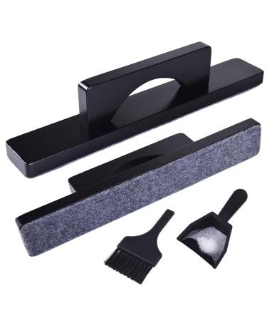 Naissgo Shuffleboard Brush Shuffleboard Sweep Black