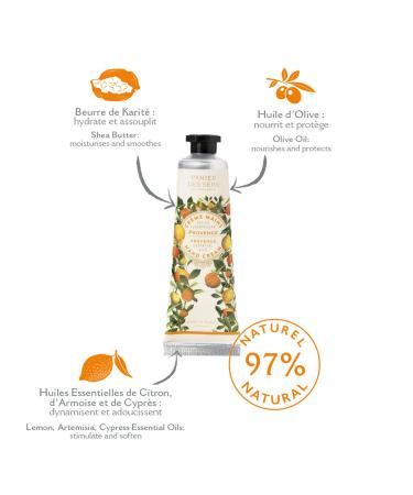 Panier des Sens Hand Cream Gift Set - Lavender, Rose & Provence Hand Lotions - Made in France - 3 x 1Floz - Buy Online on SooperMarket.com