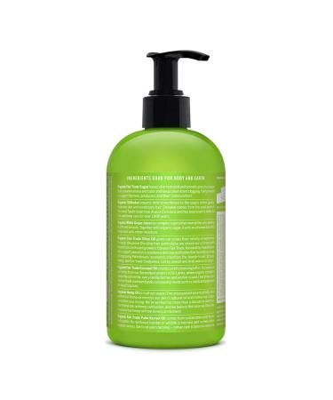 Dr. Bronner's Organic Lemongrass Sugar Soap - 12oz | 4-in-1 Use for Hands, Body, Face & Hair | Vegan Formula with Organic Oils & Shikakai Powder - Cleanses, Moisturizes & Nourishes - Buy Online on SooperMarket.com