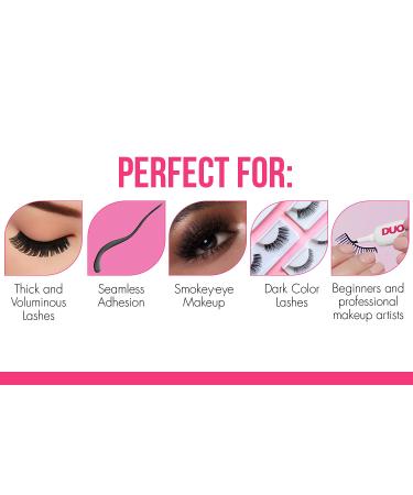 Duo Dark Tone Strip Eyelash Adhesive 2-Pack 0.25 oz - Long Lasting Adhesive for Strip Lashes - Buy Online on SooperMarket.com