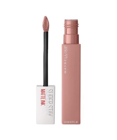 Maybelline Super Stay Matte Ink Liquid Lipstick Makeup  Long Lasting High Impact Color  Up to 16H Wear  Poet  Light Rosey Nude  1 Count 60 POET 0.17 Fl Oz (Pack of 1) 1 COUNT