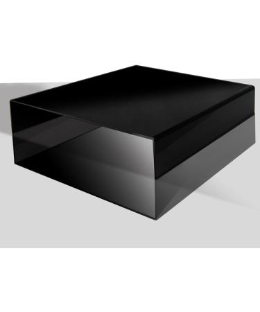Julius Studio 2 Pcs 9.5 x 9.5 Inch Tabletop Acrylic Reflective Display Set for Product Photography - Black & White | JSAG373 - Buy Online on SooperMarket.com