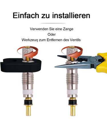 17-Piece Presta Valve Adapter Set | Bicycle Valve Caps & Inserts | International Shipping Available - Buy Online on SooperMarket.com