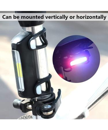 ThorFire USB Rechargeable Bike Tail Light | Waterproof LED Safety Flashlight with 7 Light Modes for Adult & Kids MTB Bikes - Buy Online on SooperMarket.com