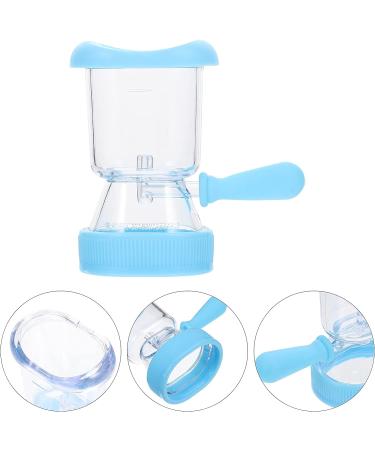 Healifty Glass Cleaner Accessories Set - 6pcs Sky-blue Silicone Cups for Effective Cleaning of Glasses, Makeup Tools, and Bath Containers - Buy Online on SooperMarket.com