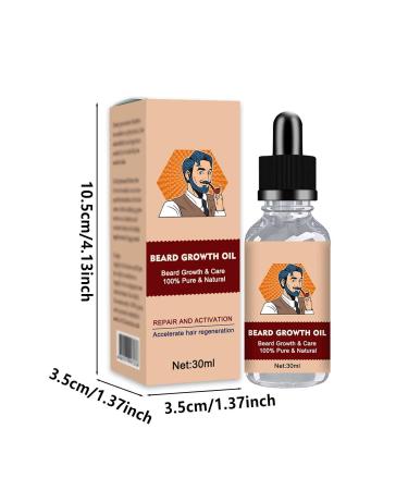 Natural Beard Oil for Men | Mustache & Hair Growth | 30ml Higyee Moisturizing Beard Oil - Buy Online on SooperMarket.com